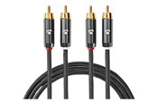 Kabel audio - Nedis digital audio cable (coaxial) - 1 m - CATB24200GY10