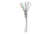 Kabel sieciowy - Nedis CCBG8522GY100S networking cable - Szary - 100m - CCBG8522GY100S