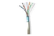 Kabel sieciowy - Nedis CCBG8526GY100 networking cable - Szary - 100m - CCBG8526GY100