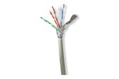Kabel sieciowy - Nedis CCBG8528GY100 networking cable - Szary - 100m - CCBG8528GY100