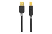 Kabel USB - Nedis - USB cable - USB to USB Type B - 1 m - CCBW60100AT10