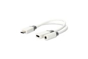 Kable - rózne - Nedis CCBW64922WT01 video cable adapter - CCBW64922WT01