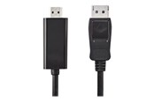 Kabel wyswietlacza - Nedis adapter cable - DisplayPort / HDMI - 2 m - CCGB37100BK20