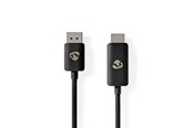 Kabel wyswietlacza - Nedis CCGB37108BK18 video cable adapter - CCGB37108BK18