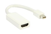 Kabel wyświetlacza - Nedis adapter cable - DisplayPort / HDMI - 20 cm - CCGB37650WT02