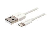 Kabel USB - Nedis Valueline Lightning cable - Lightning / USB 2.0 - 3 m - CCGB39300WT30