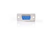 Kable - rózne - Nedis D-Sub Chassis Mount | D-SUB 9-Pin Female | Silver | Box - CCGB52801ME