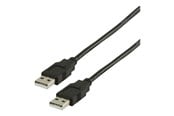 Kabel USB - Nedis - USB cable - USB to USB - 2 m - CCGB60000BK20