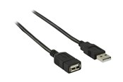 Kabel USB - Nedis - USB extension cable - USB to USB - 3 m - CCGB60010BK30