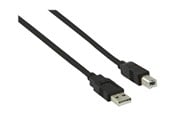 Kabel USB - Nedis - USB cable - USB to USB Type B - 3 m - CCGB60100BK30