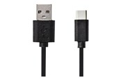 Kabel USB - Nedis - USB-C cable - USB Type A to 24 pin USB-C - 2 m - CCGB60600BK20