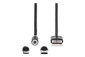 Kabel USB - Nedis - USB cable - 2 m - CCGB60630BK20
