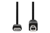 Kabel USB - Nedis - USB-C cable - 24 pin USB-C to USB Type B - 2 m - CCGB60650BK20