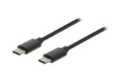 Kabel USB - Nedis - USB-C cable - 24 pin USB-C to 24 pin USB-C - 1 m - CCGB60700BK10