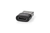 Kable - rózne - Nedis USB-A Adapter | USB 2.0 | USB-A Male | USB-C™ Female - CCGB60920BK