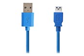 Kabel USB - Nedis - USB extension cable - USB Type A to USB Type A - 2 m - CCGB61010BU20