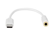 Kabel USB - Nedis USB-C to headphone jack adapter - audio / USB - 10 cm - CCGB65950WT01