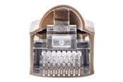 Kabel sieciowy - Nedis network connector - grey transparent - Szary - CCGB89350GY