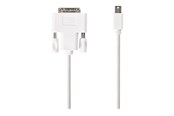 Kabel wyswietlacza - Nedis - video adapter cable - Mini DisplayPort to DVI-D - 2 m - CCGP37700WT20