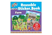 Kreatywne gry - Galt Reusable Sticker Book - Farm - 55-1005104