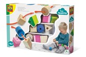 Zabawki dla niemowlat - SES Creative Lacing sensory beads - 13102
