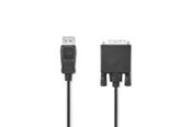Kabel wyswietlacza - Nedis DisplayPort Cable | DisplayPort Male | DVI-D 24+1-Pin Male - CCGL37200BK20