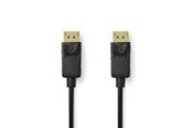Kabel wyswietlacza - Nedis DisplayPort Cable | DisplayPort Male | DisplayPort Male - CCGL38010BK20