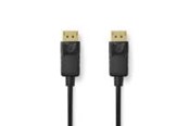 Kabel wyswietlacza - Nedis DisplayPort Cable | DisplayPort Male | DisplayPort Male - CCGL38010BK30