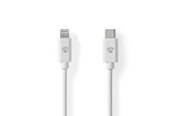Kabel USB - Nedis CCGL39650WT20 lightning cable - CCGL39650WT20