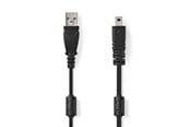 Kabel USB - Nedis CCGL60810BK20 camera cable - CCGL60810BK20