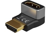 Kabel wyswietlacza - Pro Plus - HDMI - Angled Adapter 90° Vertical - Black - 4040849720093