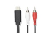 Kabel audio - Nedis CCGL64240BK10 audio cable - CCGL64240BK10