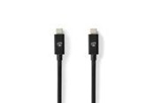 Kabel USB - Nedis USB Cable | USB 4.0 Gen 3x2 | USB-C™ Male | USB-C™ Male - CCGL66040BK10