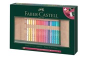 Przybory do pisania i rysowania - Faber-Castell - Polychromos Colour pencil 30 ct pen. roll (110030) - 110030