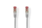 Kabel sieciowy - Nedis CAT6 Network Cable | RJ45 Male | RJ45 Male | SF/UTP | 0.25 m - Szary - 0.25m - CCGL85220GY025