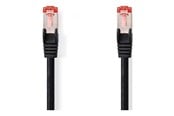 Kabel sieciowy - Nedis CCGL85221BK015 networking cable - Czarny - 0.1m - CCGL85221BK015