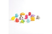 Zabawki dla niemowlat - LUDI - Bath animals - 12 pcs - LU2174