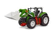 Samochody i pojazdy - Bruder   Roadmax tractor with frontloader toy - BR3451