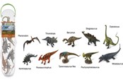 Figurki - Collecta Box of Mini Dinosaurs in tube toy - COL01101