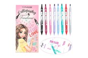 Przybory do pisania i rysowania - Depesche TOPModel - Calligraphy & Finliner Set (411392) - 411392