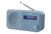 Radio DAB i budzik - Sharp Tokyo DR-P420 - DAB portable radio - Bluetooth - DAB/DAB+/FM - Mono - DR-P420(BL)