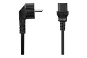 Kabel zasilający (wewnętrzny) - Nedis - power cable - CEE 7/7 to IEC 60320 C13 - 2 m - CEGB10000BK20