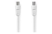Kabel antenowy, złącze - Nedis CSGL40000WT20 coaxial cable - CSGL40000WT20