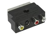 Kabel wyswietlacza - Nedis video / audio adaptor - S-Video / composite video / audio - CVGB31902BK