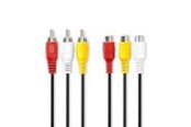 Kabel wyswietlacza - Nedis Composite Video Cable | 3x RCA Male | 3x RCA Female - CVGL24305BK20