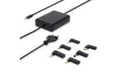 Ladowarka do laptopa - Nedis notebook-adapter | GaN | 65 W | 5 / 9 / 12 / 15 / 20 V DC - NBAU65110BK