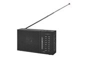 Radio DAB i budzik - Nedis RDFM1200BK - portable radio - AM/FM - Mono - RDFM1200BK