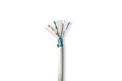Kabel sieciowy - Nedis Network Cable Roll | CAT6 | Stranded | F/UTP | Bare Copper - Szary - 50m - CCBG8526GY50