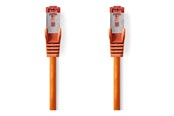 Kabel sieciowy - Nedis CCGL85221OG100 networking cable - Pomarańczowy - 10m - CCGL85221OG100
