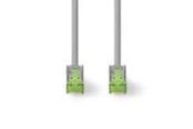 Kabel sieciowy - Nedis Cat 8.1 Network Cable | S/FTP | RJ45 Male | RJ45 Male - Szary - 15m - CCGL85520GY150